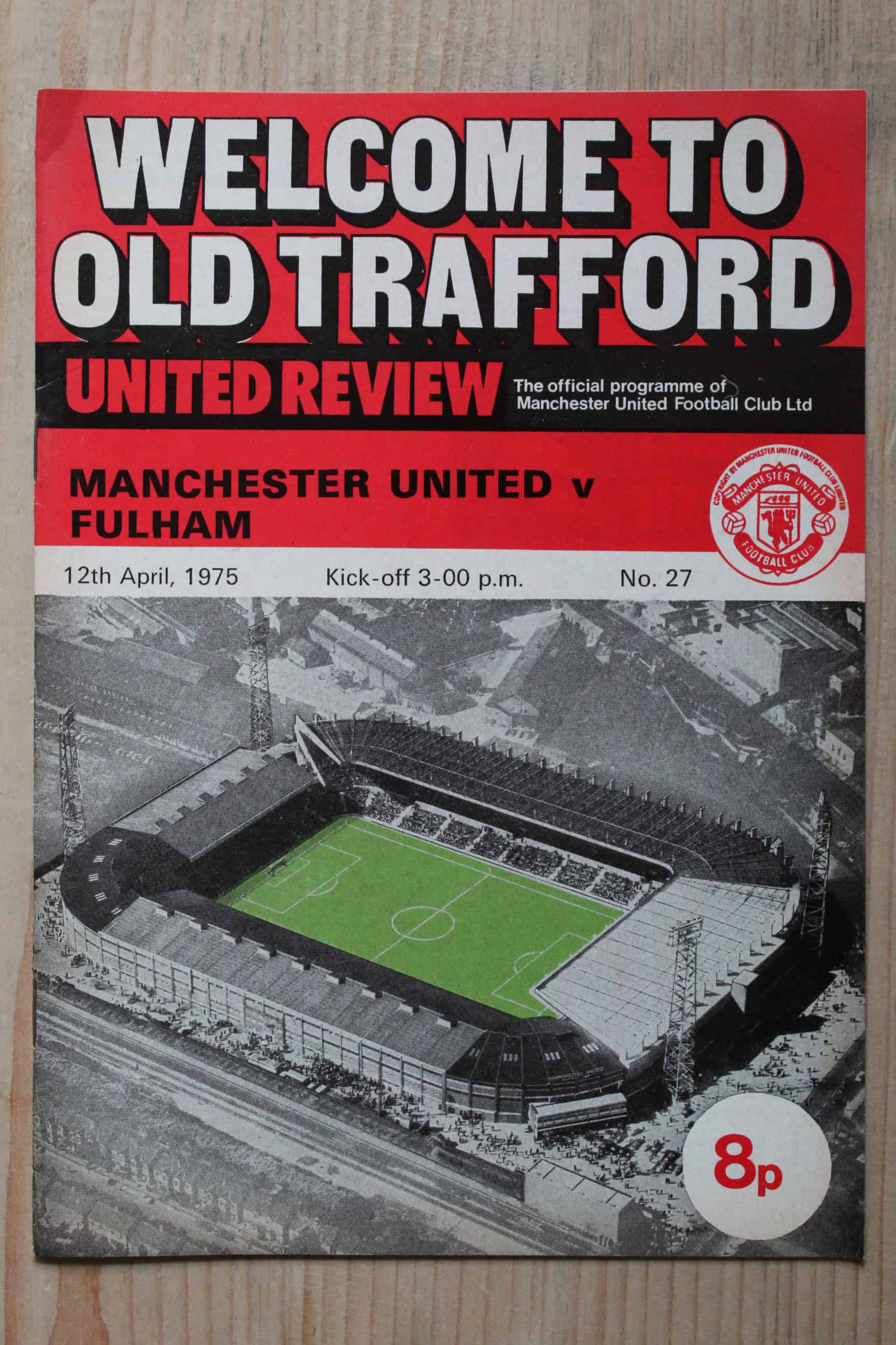 Manchester United FC v Fulham FC